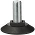 Adj Screw D46mm w Fixed Foot M10x50mm 651.01.500