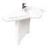 Ropox Support Washbasin Basic LH Wht 588.49.010