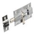 Barrel Bolt w Keep 40mm Brass CP - view 4