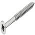 Hospa Screw Prt Countersunk PZ3 D6.0x120mm Glv 015.42.418