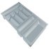 Cutlery Ins 60/60 600mm HG Plastic Silver/Grey 556.53.560