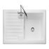 Rectangle Rustic CRT10101WH 1.0B Sink Cer Wht 565.63.751