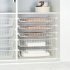 WithRobe Bskt 15kg 494x336x85mm Steel Wht 540.39.721