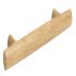 Venus Pull Handle Oak Lacq 224mm Fixing Centres - view 2