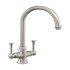 Rectangle Estuary TES1BF D.Lvr Tap Brs Nickel 569.56.530
