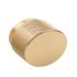 Graf Big Knob Aluminium Dk Bru Brass D38x30mm 106.66.101