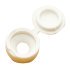 Cover Caps D12.6mm Hinged for Screws Wht 045.40.014