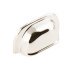 Parina Cup Handle Brs Polished Nickel 64mm Fixing Centres 155.02.173