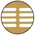 Ventilation Grille Rectangle 400x80mm Aluminium Gold - view 3