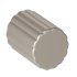 Scallop Round Knob Zinc Alloy Titanium Eff D21x28mm 100.00.317