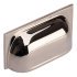 Albury Cup Handle Brass Polished Nickel 76mm Fixing Centres 112.84.040