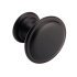 Knightsbridge Knob Zinc Alloy Black D30x23mm 118.06.619
