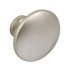 Amelia Knob Zinc Alloy Stainless Steel Effect D34.5x22mm 133.10.600
