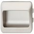 Avebury Inset Handle Zinc Alloy M.Nickel 96mm Fixing Centres 155.00.540