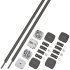 Planofit Straight System Set 2650mm Black 407.90.203