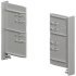 NPS Int Drawer Front Cover Cap 90mm Zir 551.89.070