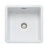 Rectangle Rustique CRUB4040WH 1.0B Sink Cer Wht 565.57.770