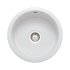 Rectangle Rustique CRUB385WH 1.0B Sink Cer Wht 565.57.790