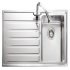 Rectangle Rockford RK9851L 1.0B Sink LHD Stainless Steel 565.60.650
