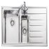 Rectangle Rockford RK9852R 1.5B Sink RHD Stainless Steel 565.60.665