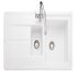 Rectangle Arlington CAR1052WH 1.5B Sink Cer Wht 579.02.761