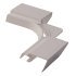 Loox5C Flex Plinth Pro Inr Crn Plastic Wht 833.01.266