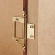 Flush Hinge 77mm MD Inset Steel/Zinc Alloy FB