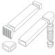 Smeg SP150FLAT Ducting Kit Comprehensive