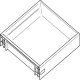 Drawer Moulded Plastic 430x500mm Wht
