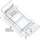 Extending Pencil Tray UM Plastic Black