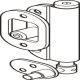 HafeleFld 100U Inter Pivot Hinge 316 SSS