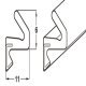 HafeleFld 100U Frm PerimeterSeal 15m Brw