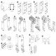 HafeleFld 100U OWO C.Set 4L+2R 316 SSS