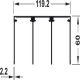 Aluflex 80 Top Track Tpl SF 3.0m SAA