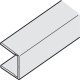 Hawa Porta 100GWF Trk Profile 2.5m Aluminium