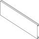 MXS Internal Drawer Panel 84/1100mm Aluminium Grey
