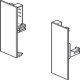 MXS Internal Drawer Fnt Brkts 135mm Plastic Antique