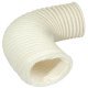 Manrose 150mm Flx Hose FR PVC Wht 3m