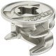 Minifix 15 Housing 16mm wo Rim Nickel Col
