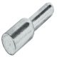 Shelf Support D3mm w Stop Plug Steel NP