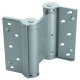 Spring Hinge Dbl Act 125x85mm Steel Silver