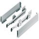 MXP Drawer Set Over Ext 45kg 92/500mm Grey