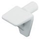 Shelf Support D5mm Groove Plug Plastic Wht