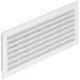 Ventilation Grille Rectangle 338x132mm Plastic White