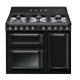 Smeg Vic TR93BL Range Ckr DF Black
