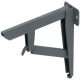 Hebgo LD Fold.Bracket 480x152mm 150kg/Pr Steel