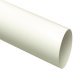 Manrose D150mm Pipe Rigid 1m PVC Wht/Grey