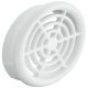 Vent Trim Rectangle D48mm Plastic White