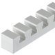 Ventilation Grille Crossbar 250mm Anodised Silver EV1