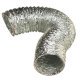 Manrose 125mm Flx Duct Hose Aluminium 1m